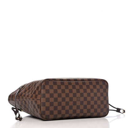 Louis Vuitton Damier Ebene Neo Neverfull MM Rose Ballerine 4 of 10