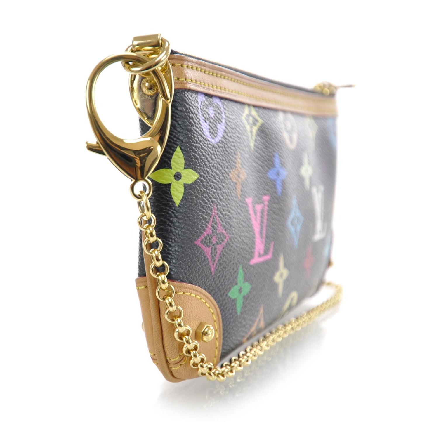 Monogram Multicolor Pochette Milla MM Black