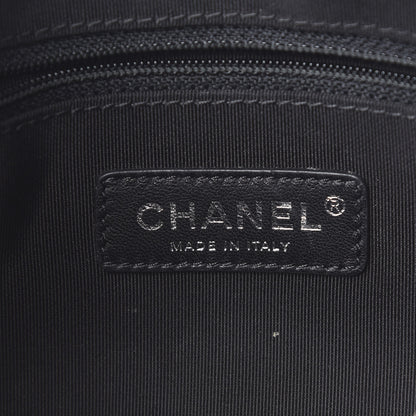 Chanel Calfskin Quilted Cuba Camera Bag Orange Navy White 6 of 10