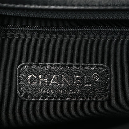 Chanel Lambskin Quilted Medium Boy Flap Black 6 of 9