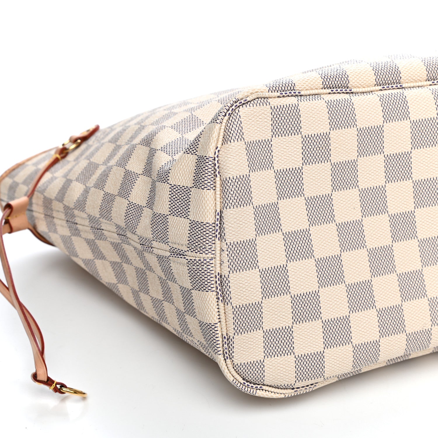 Louis Vuitton Damier Azur Neo Neverfull MM Rose Ballerine 9 of 11