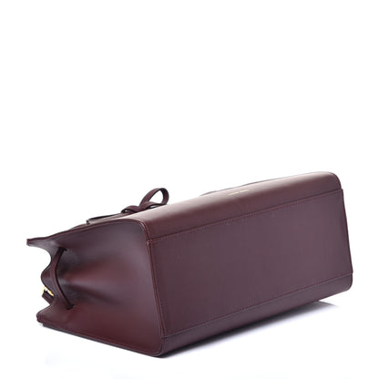 Mansur Gavriel Calfskin Mini Sun Bag Burgundy 4 of 8