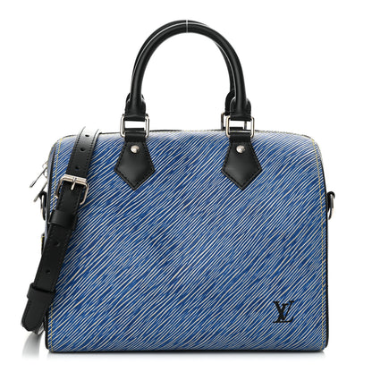 Louis Vuitton Epi Speedy Bandouliere 25 Denim Light 1 of 14