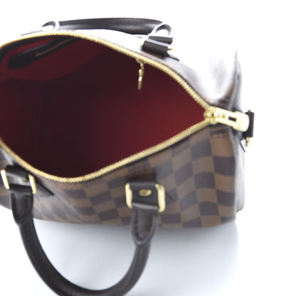 Louis Vuitton Damier Ebene Speedy Bandouliere 25 5 of 10