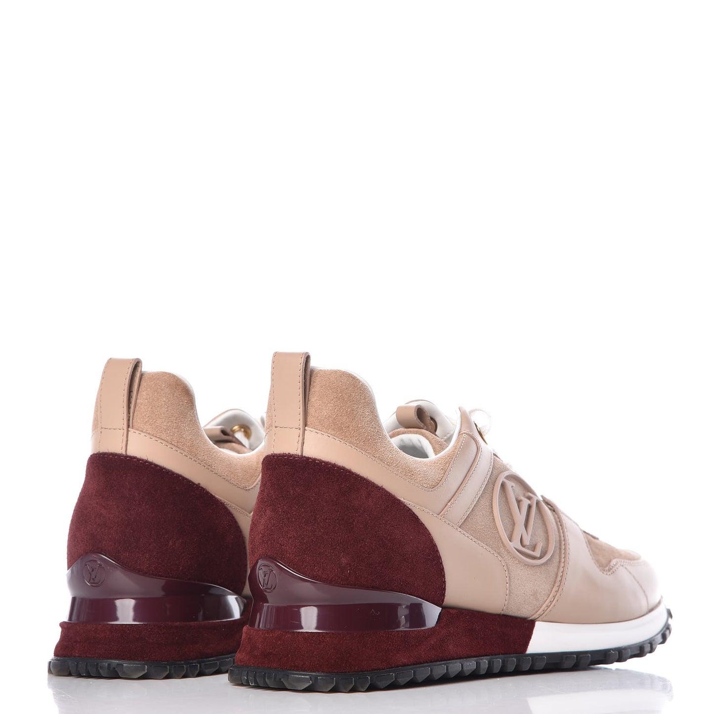 Calfskin Suede Run Away Sneakers 38