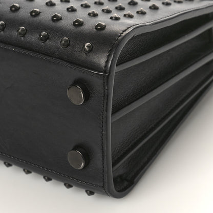 Saint Laurent Calfskin Studded Nano Sac De Jour Black 8 of 8