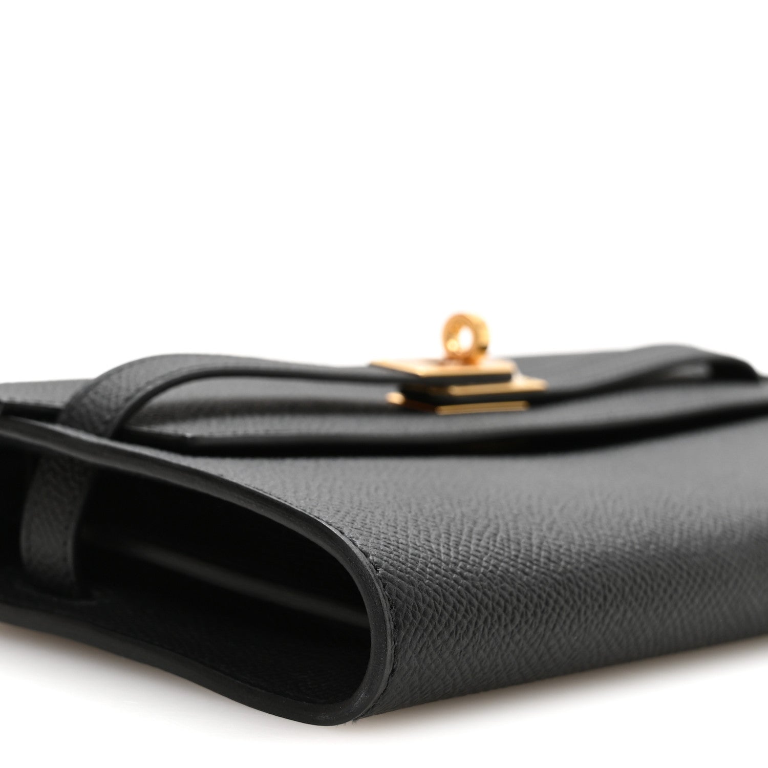 Hermes Epsom Kelly Wallet To Go Black 8 of 10
