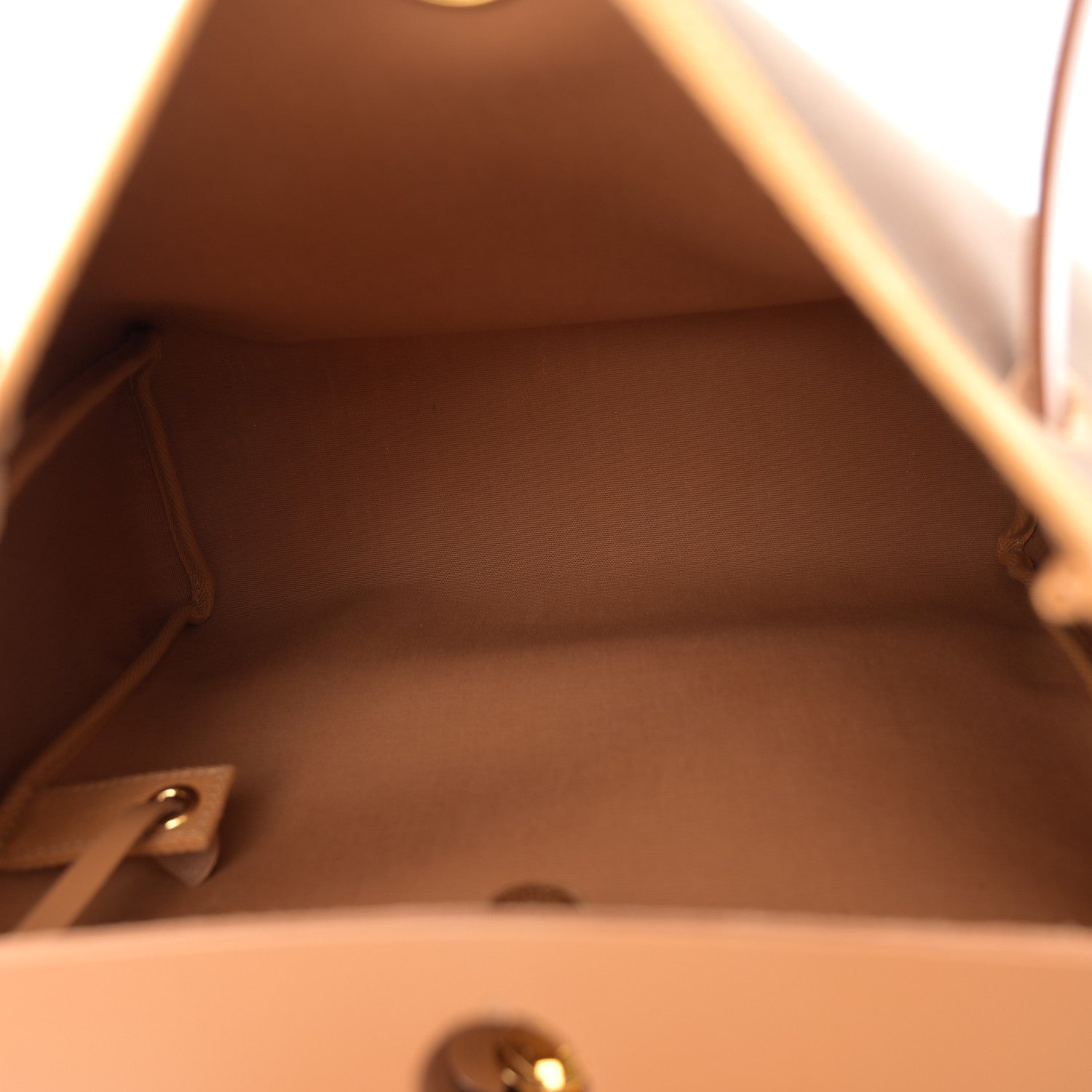 Hermes Toile Vache Hunter Herbag Zip Retourne 31 PM Etoupe Dune 6 of 12