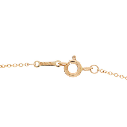 Tiffany 18K Yellow Gold Diamond Paloma Picasso Double Loving Heart Pendant Necklace 5 of 6