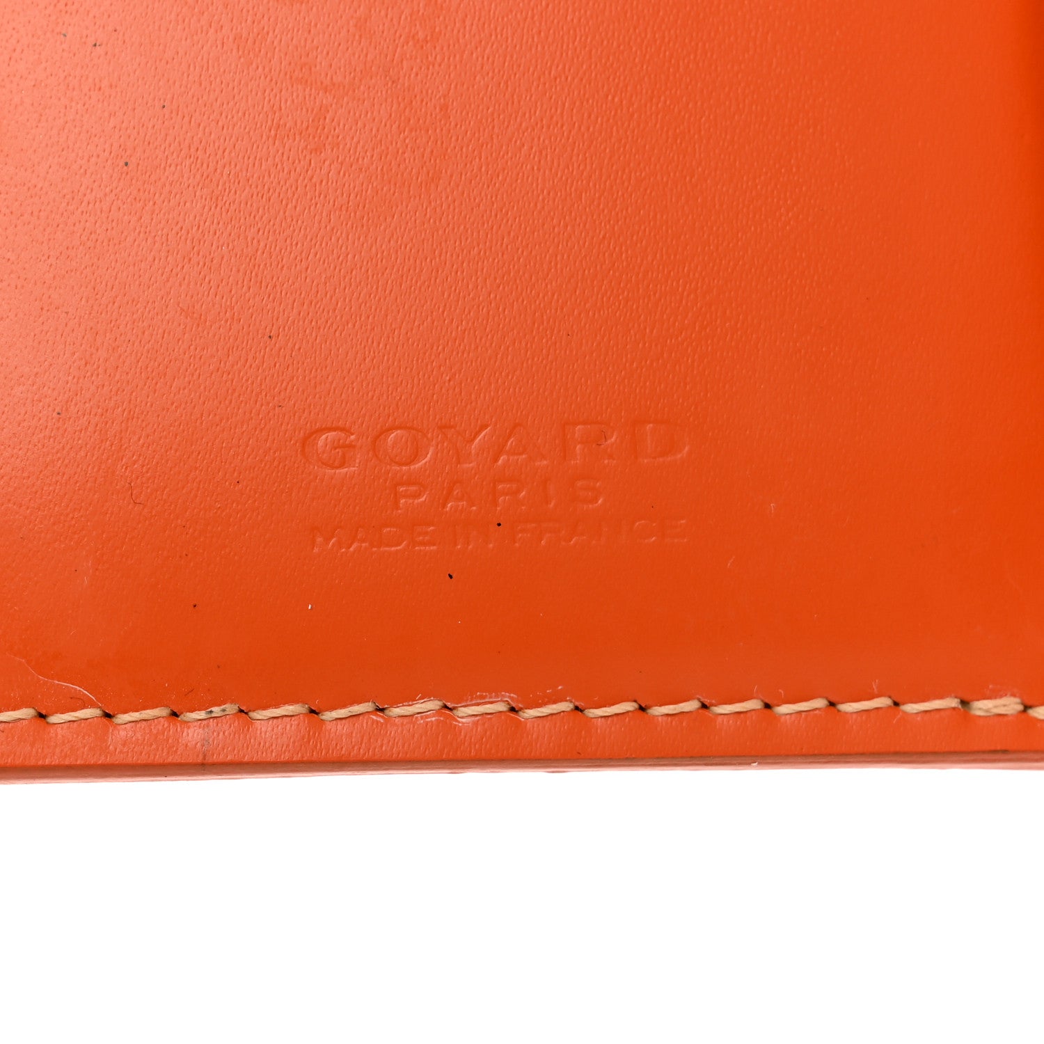Goyard Goyardine Saint Pierre Card Holder Orange 6 of 8