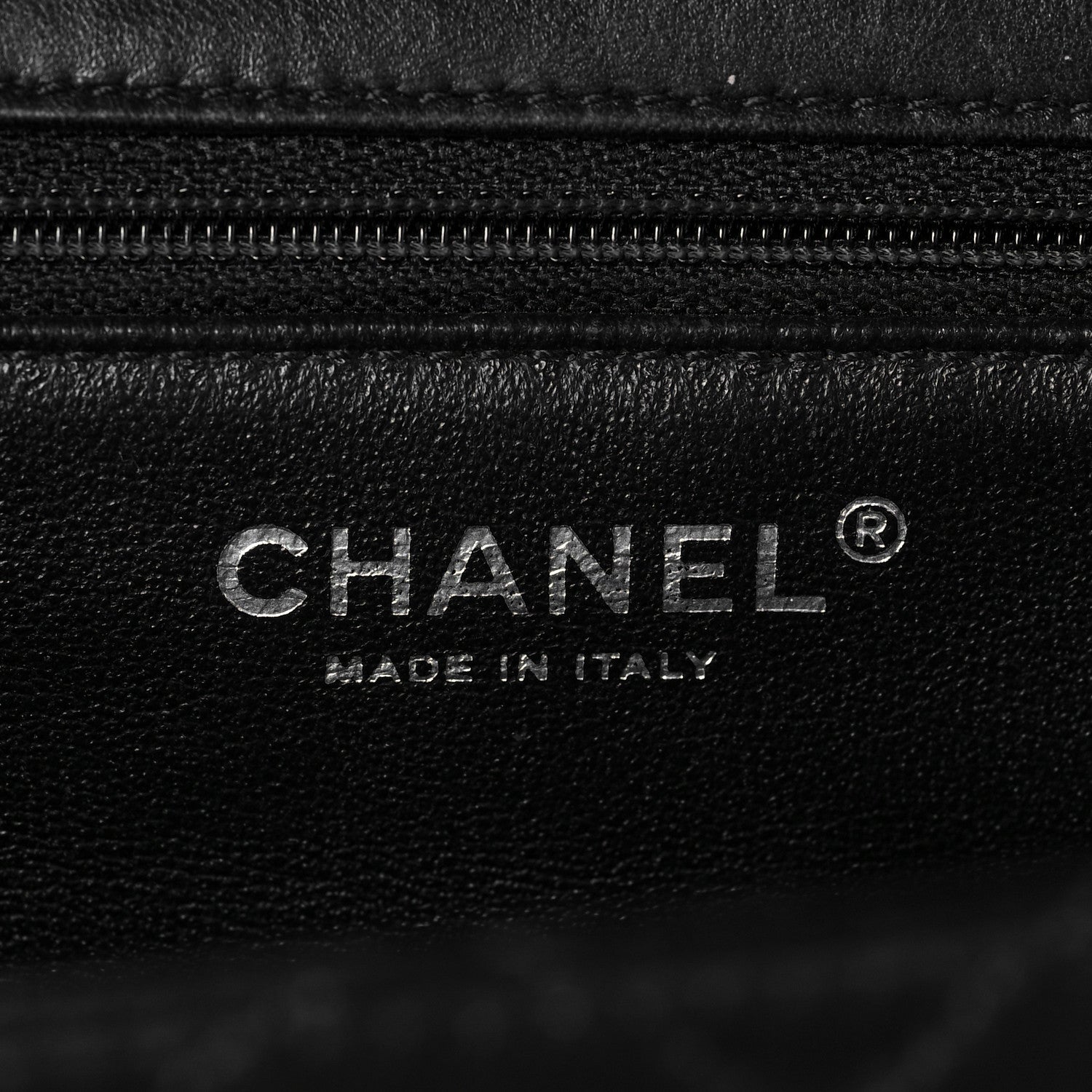 Chanel Lambskin Quilted Large Classic Twist Crescent Flap Black Burgundy 6 of 10