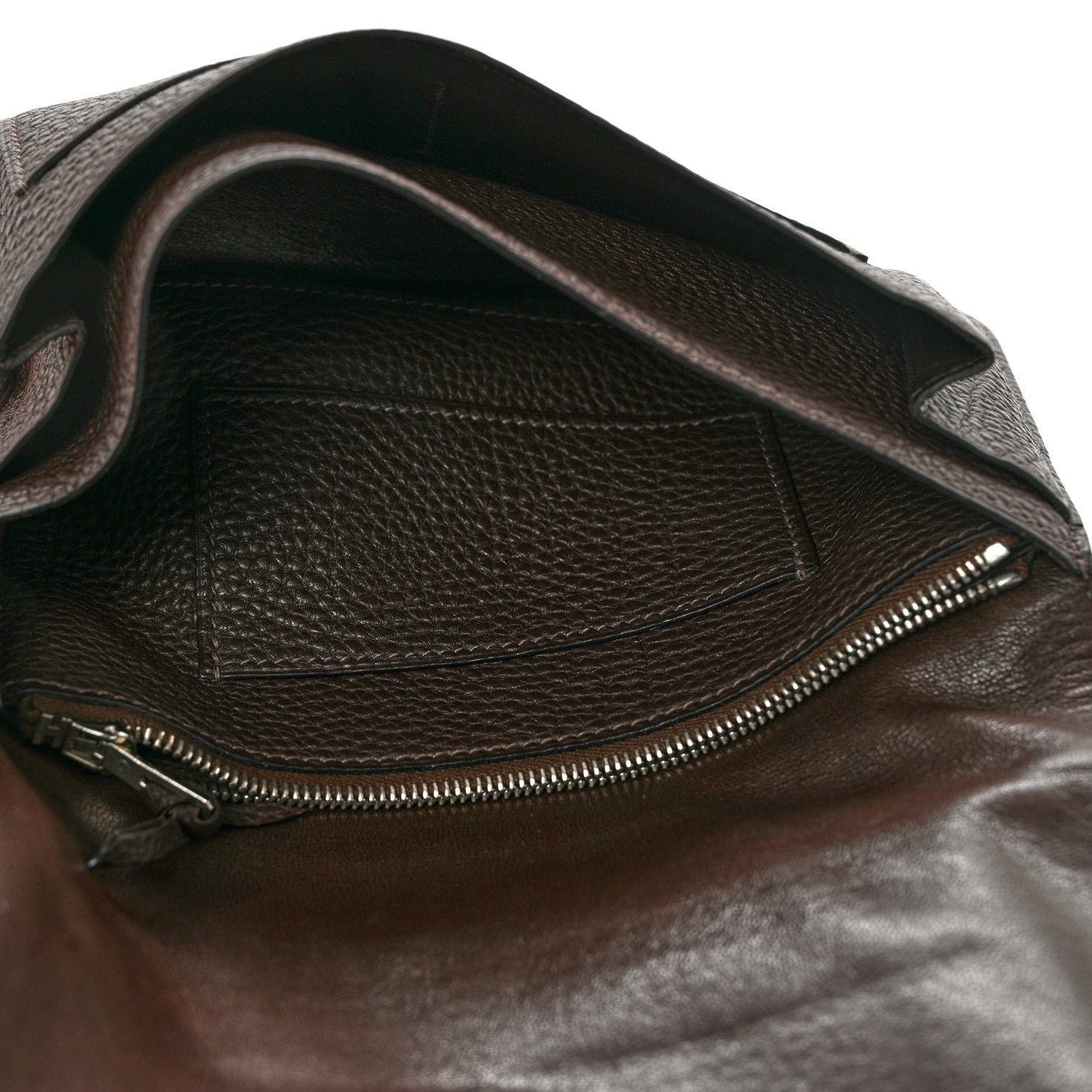 Hermes Togo Dogon Duo Wallet Chocolate 5 of 11