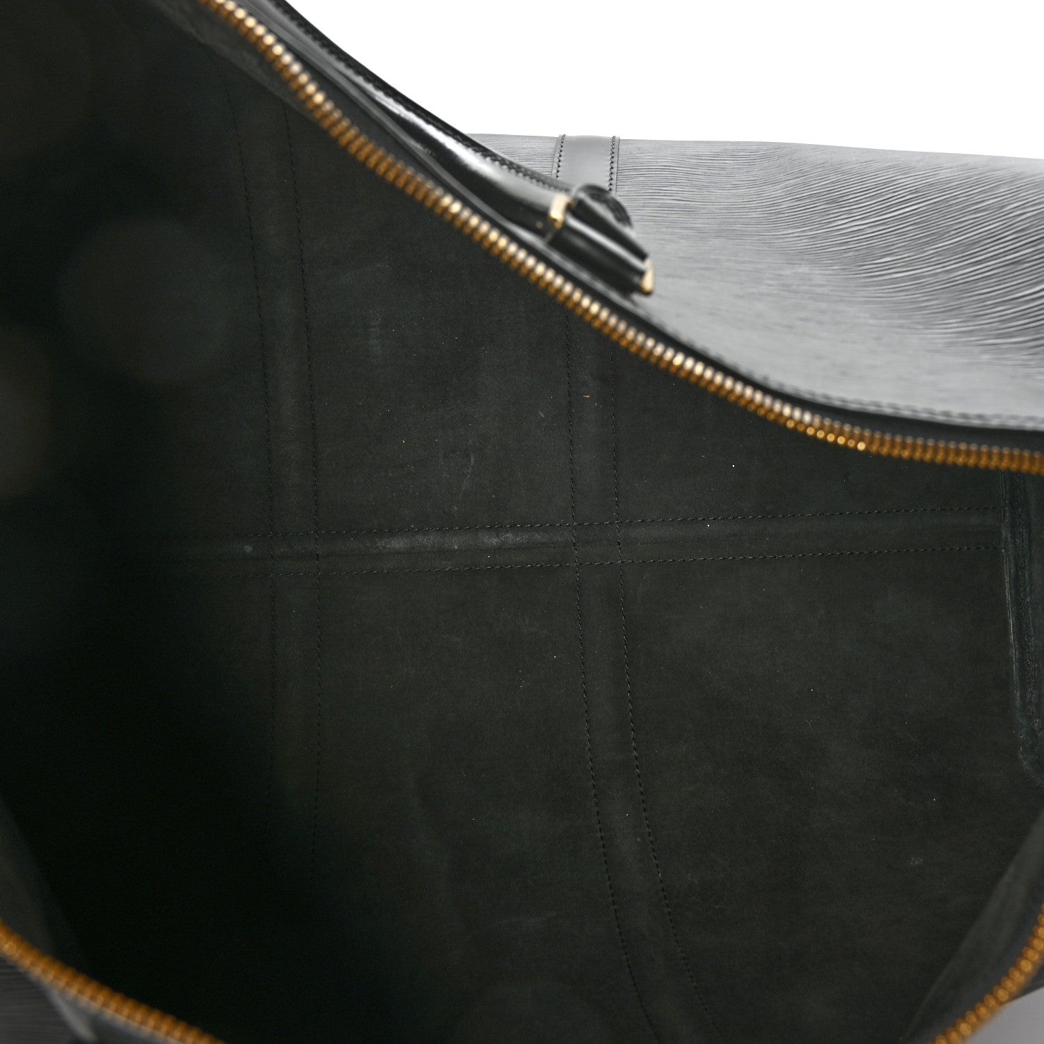 Louis Vuitton Epi Keepall 50 Black 5 of 11
