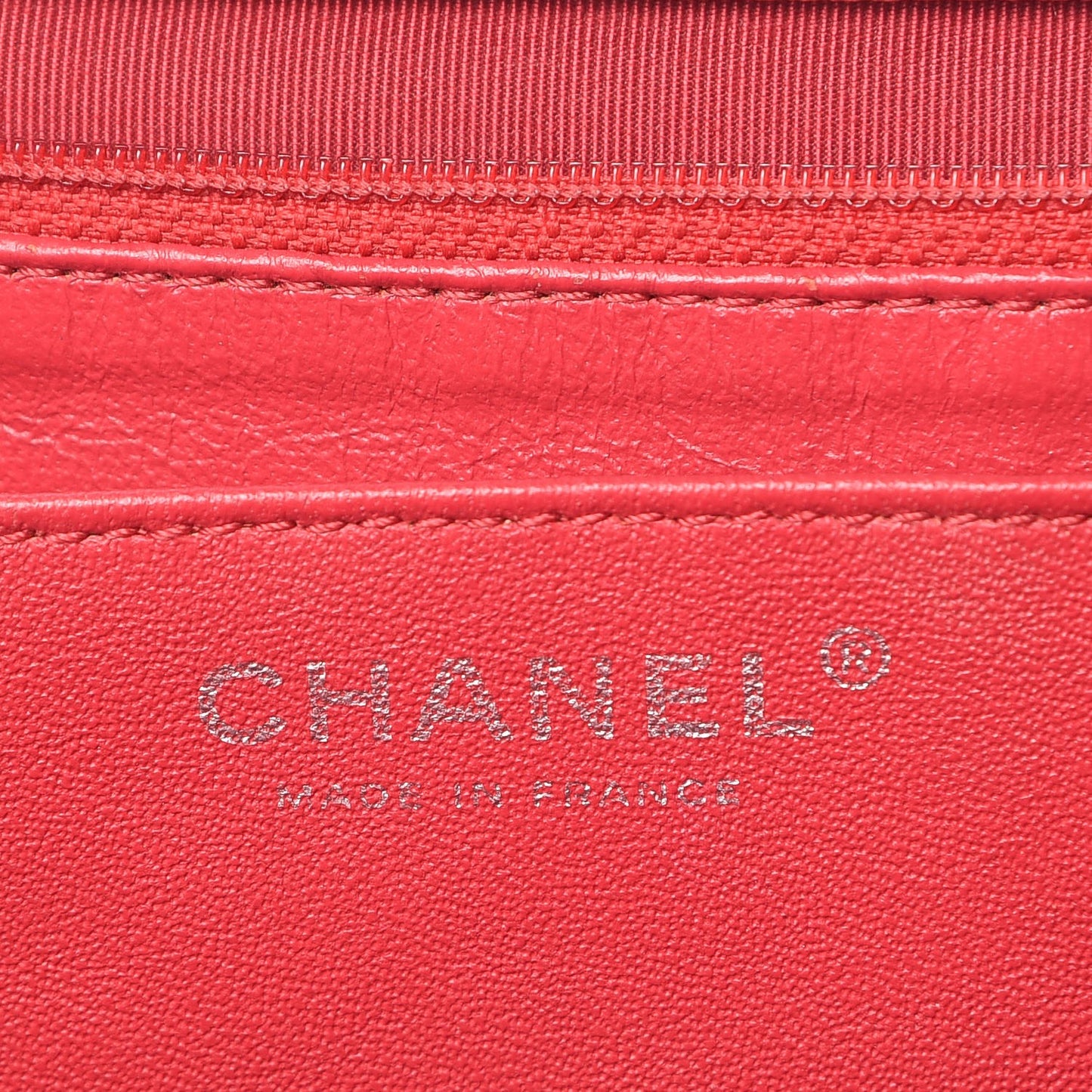 Washed Caviar Quilted Maxi Single Flap Fuchsia