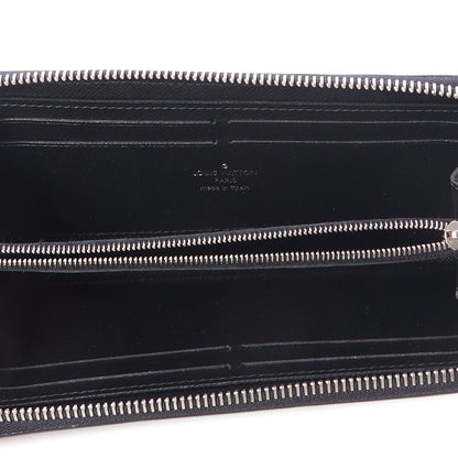 Louis Vuitton Epi Clemence Wallet Black 7 of 9