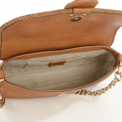 Gucci Calfskin Marrakech Evening Shoulder Bag Tan 5 of 7