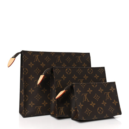 Louis Vuitton Monogram Trio Toilet Pouch 4 of 11