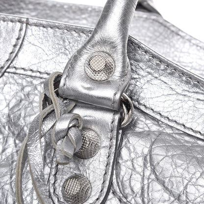Balenciaga Agneau Giant 12 Silver Hardware City Gris Aluminum 10 of 10