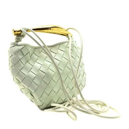 Bottega Veneta Nappa Intrecciato Mini Sardine Bag Fresh Mint 3 of 9