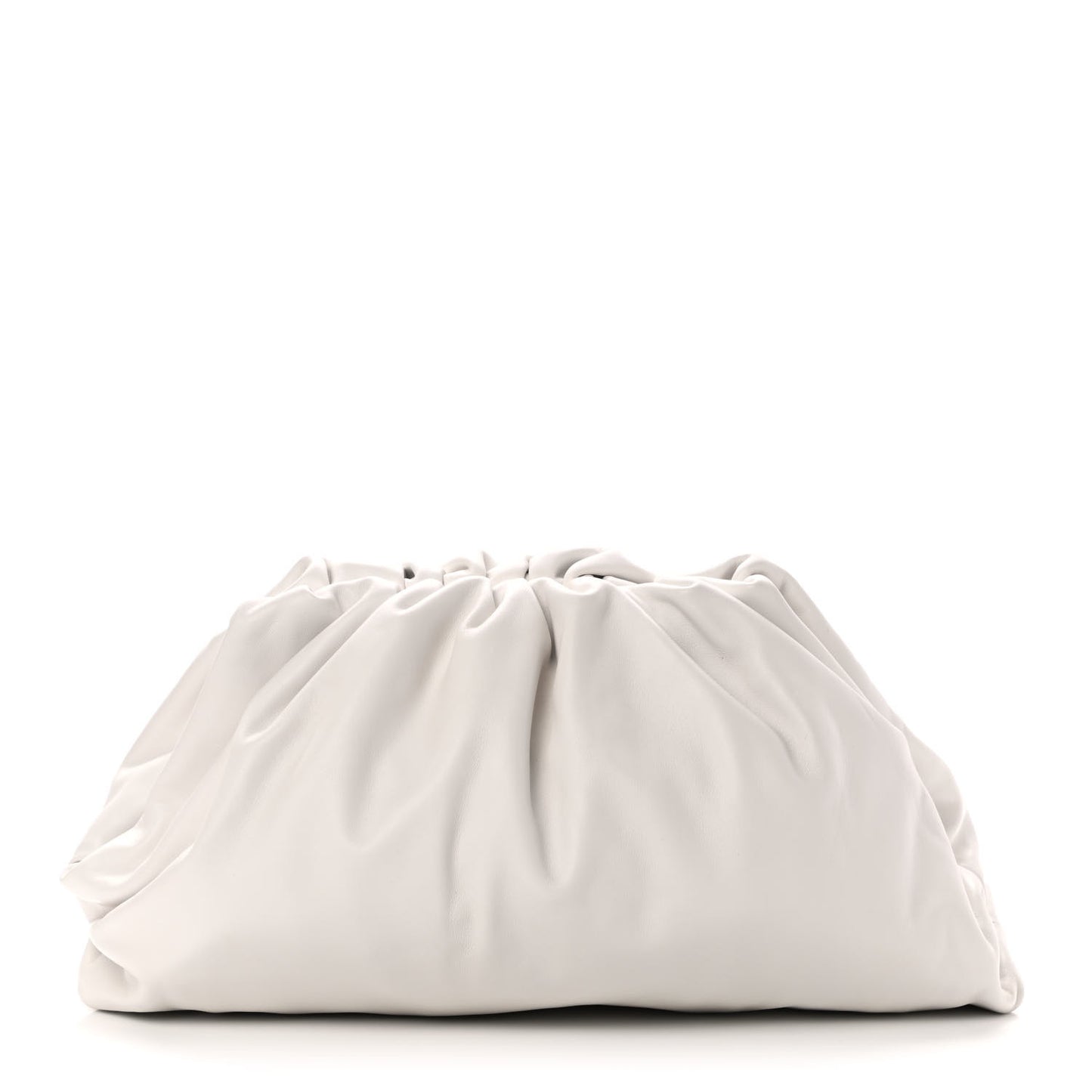 Smooth Butter Calf The Pouch Oversized Clutch Mist