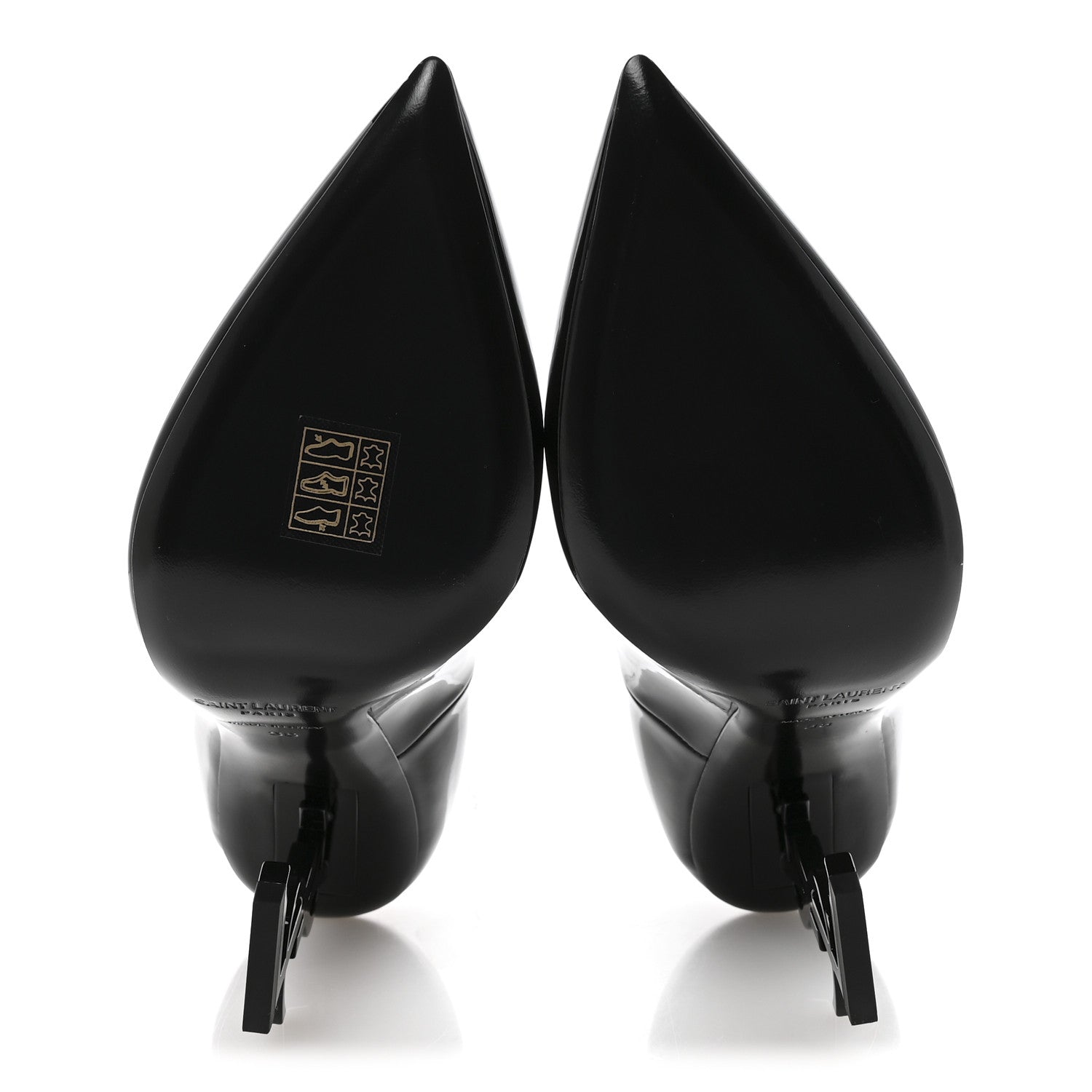 Saint Laurent Patent Opyum 110 Pumps 38 Black 6 of 10