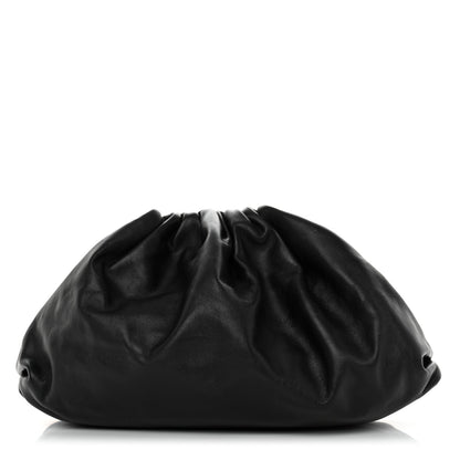 Bottega Veneta Smooth Butter Calf The Pouch Oversized Clutch Black 1 of 8