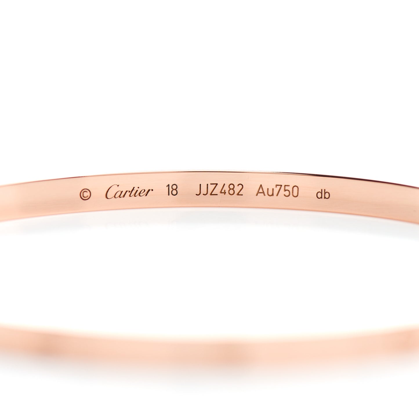 18K Pink Gold Small LOVE Bracelet 18