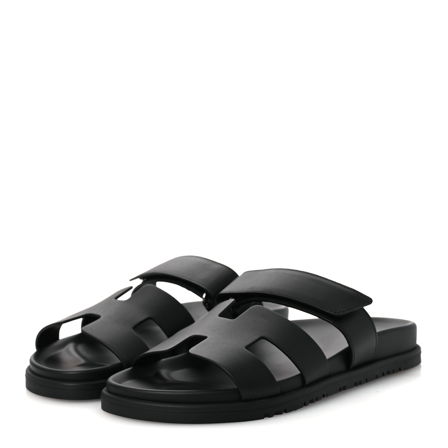 Calfskin Womens Chypre Sandals 38 Black