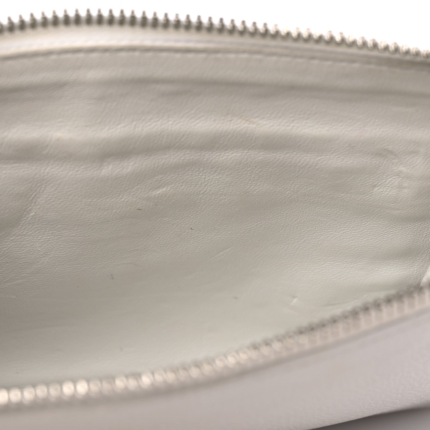 Balenciaga Grained Calfskin Classic Silver Hardware Reporter Crossbody White 11 of 15