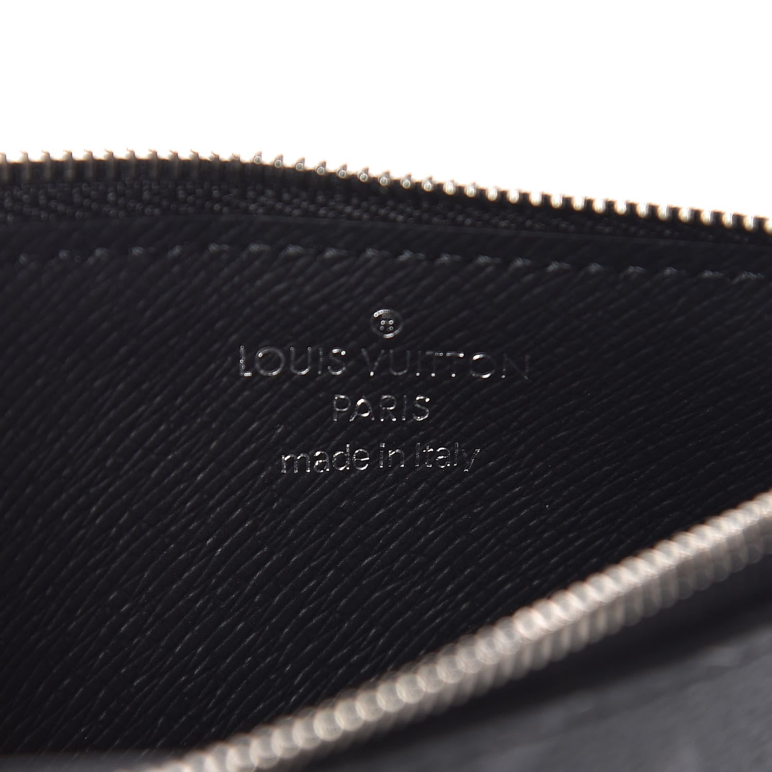 Louis Vuitton Monogram Eclipse Taiga Coin Card Holder 6 of 7
