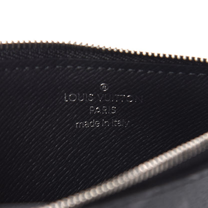 Louis Vuitton Monogram Eclipse Taiga Coin Card Holder 6 of 7