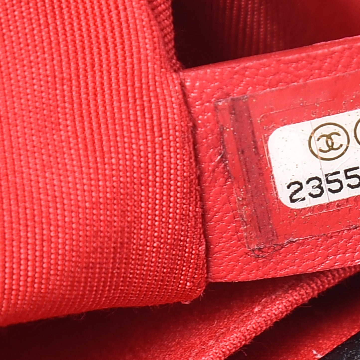 Lambskin Tweed Logo Embroidered Medium Boy Flap White Red Black