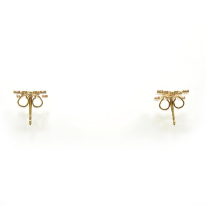 Gucci 18K Rose Gold Pink Sapphire Icon Stardust Earrings 2 of 6