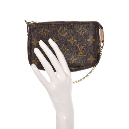 Louis Vuitton Monogram Mini Pochette Accessories 2 of 8