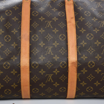 Louis Vuitton Monogram Keepall Bandouliere 55 17 of 22