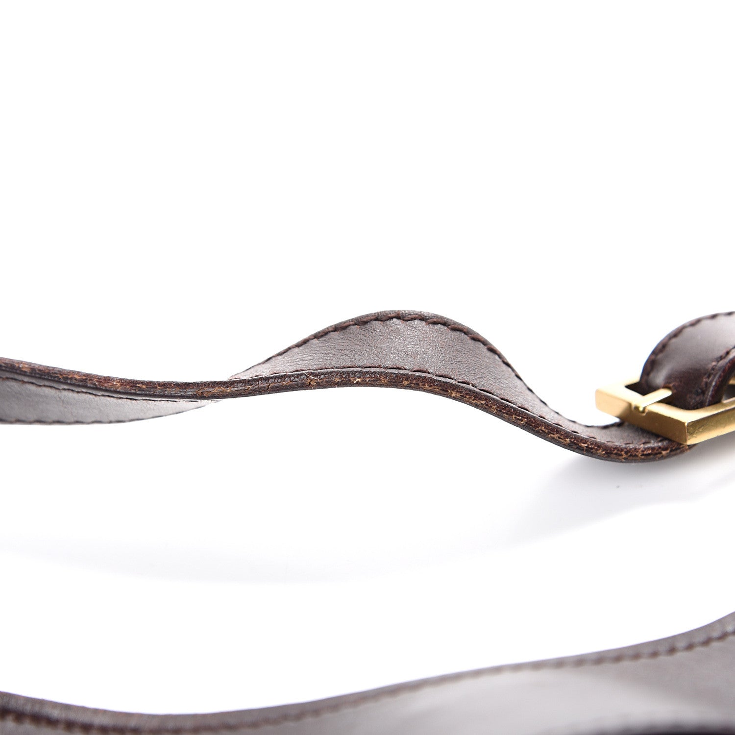 Gucci Monogram Half Moon Hobo Dark Brown 18 of 20