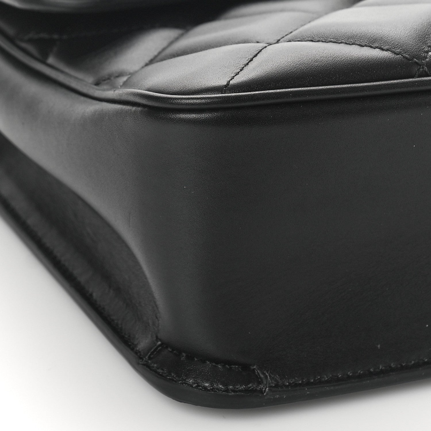 Gucci Calfskin Quilted Small Deco Shoulder Bag Black 6 of 7