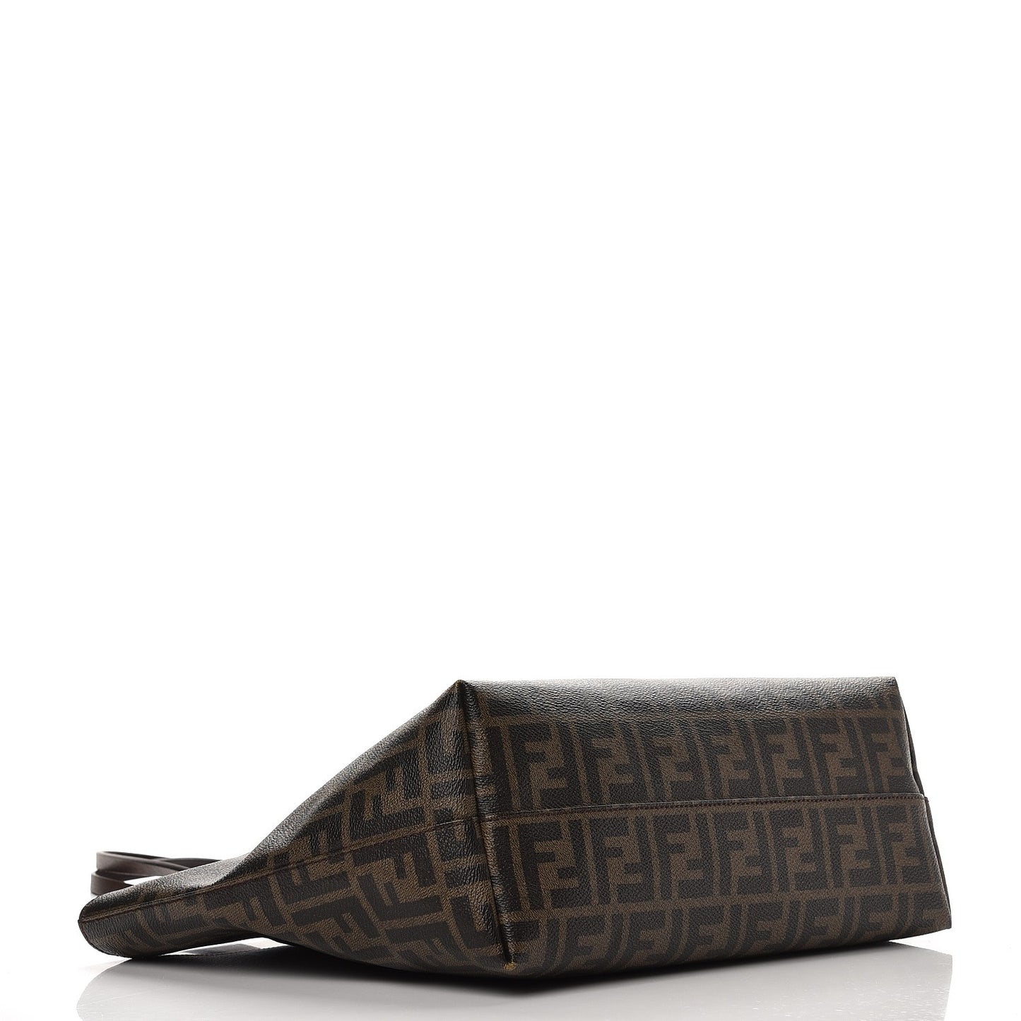 Zucca Spalmati Small Roll Tote Tobacco Moro