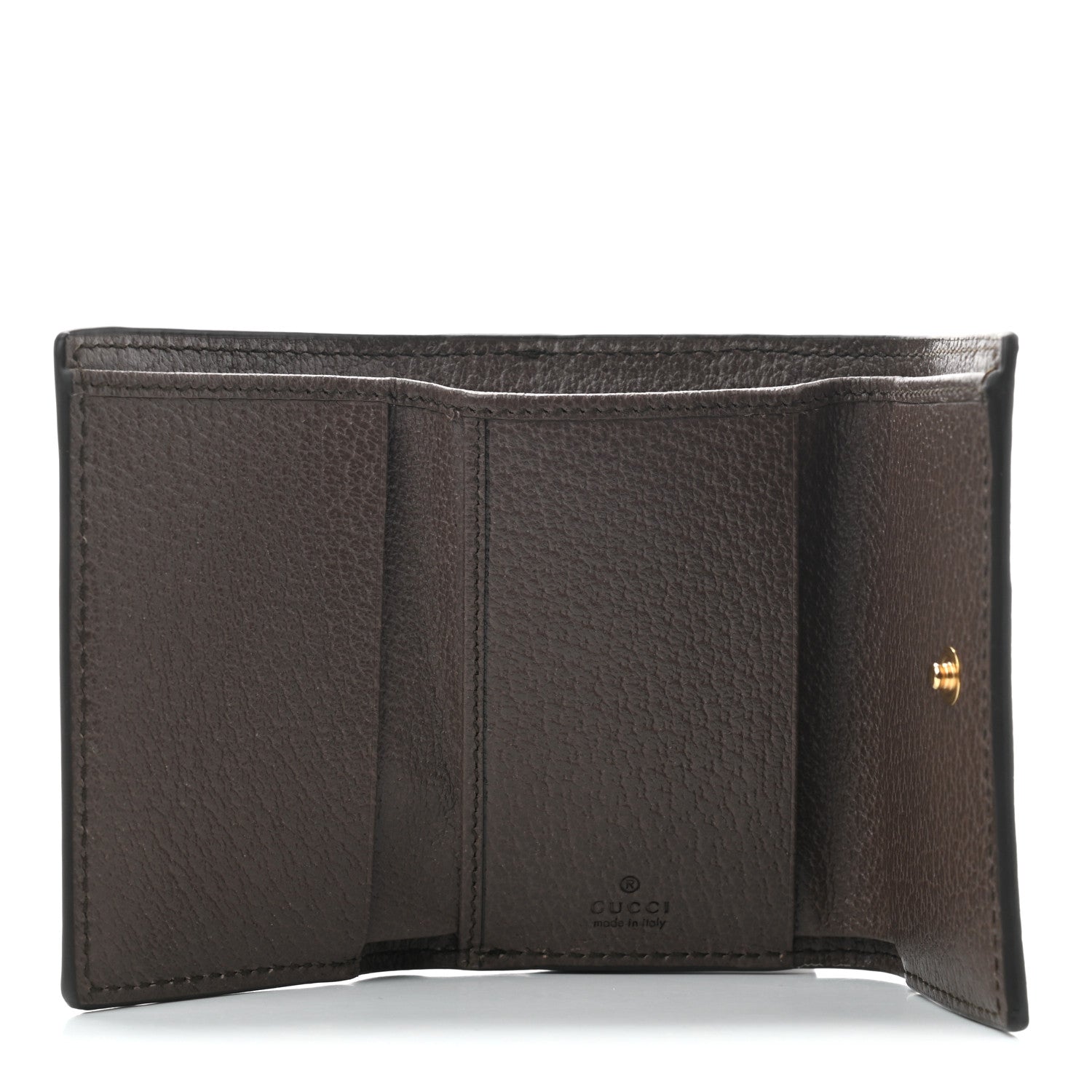 Gucci GG Supreme Monogram Web Ophidia Bi-Fold Wallet Beige New Acero 5 of 7