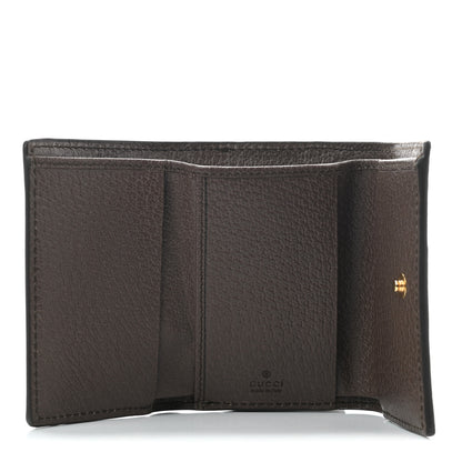 Gucci GG Supreme Monogram Web Ophidia Bi-Fold Wallet Beige New Acero 5 of 7