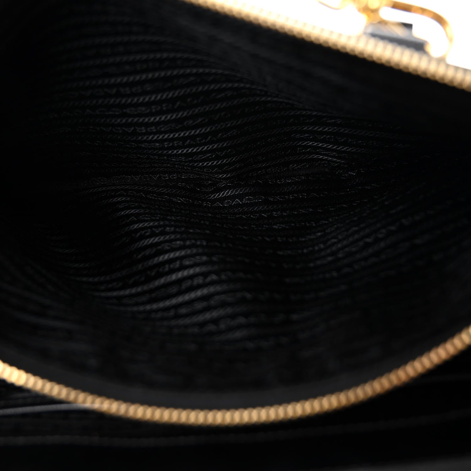 Prada Saffiano Medium Galleria Double Zip Tote Black 7 of 11