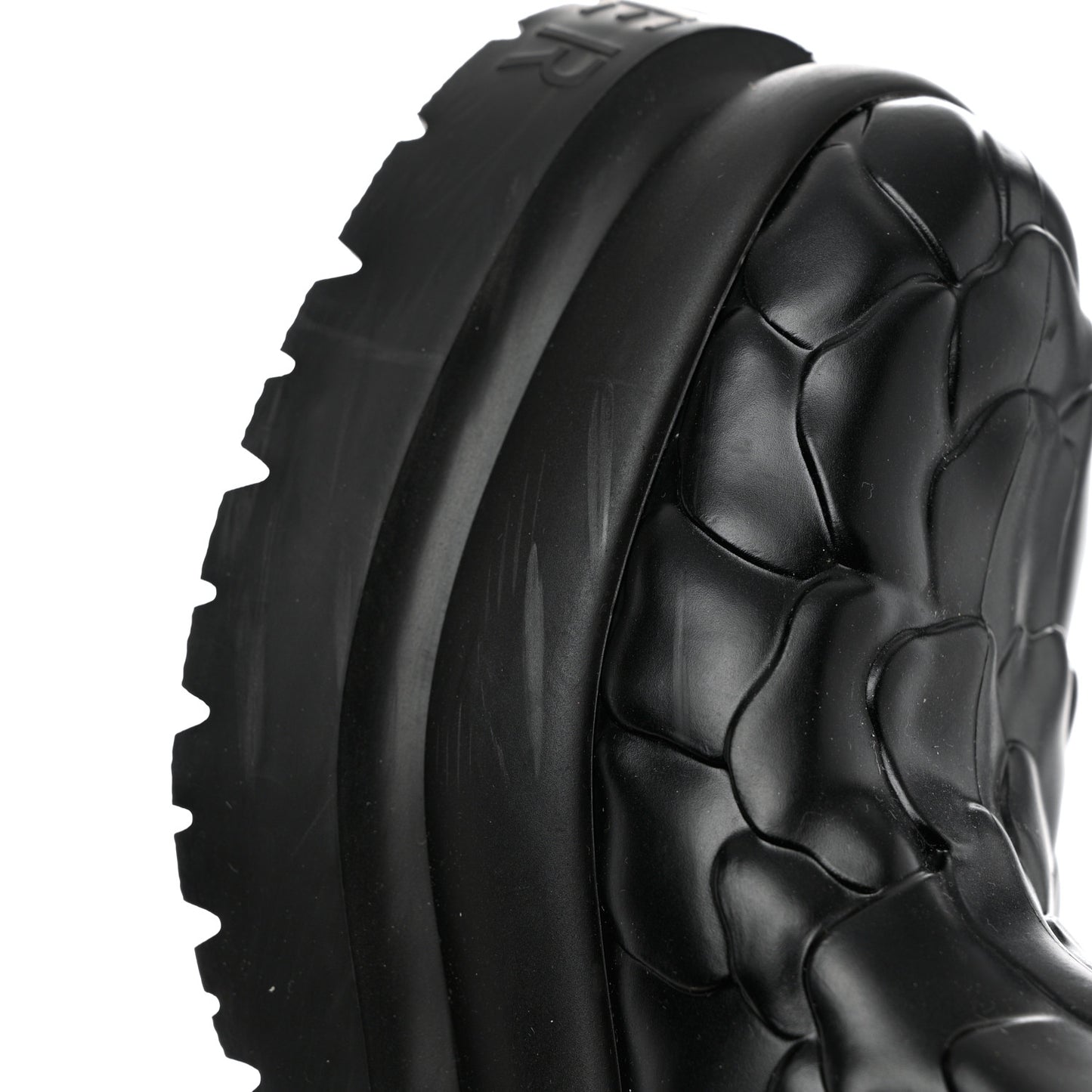 Rubber Atelier 03 Rose Edition 30/50mm Tall Rainboots 38 Black