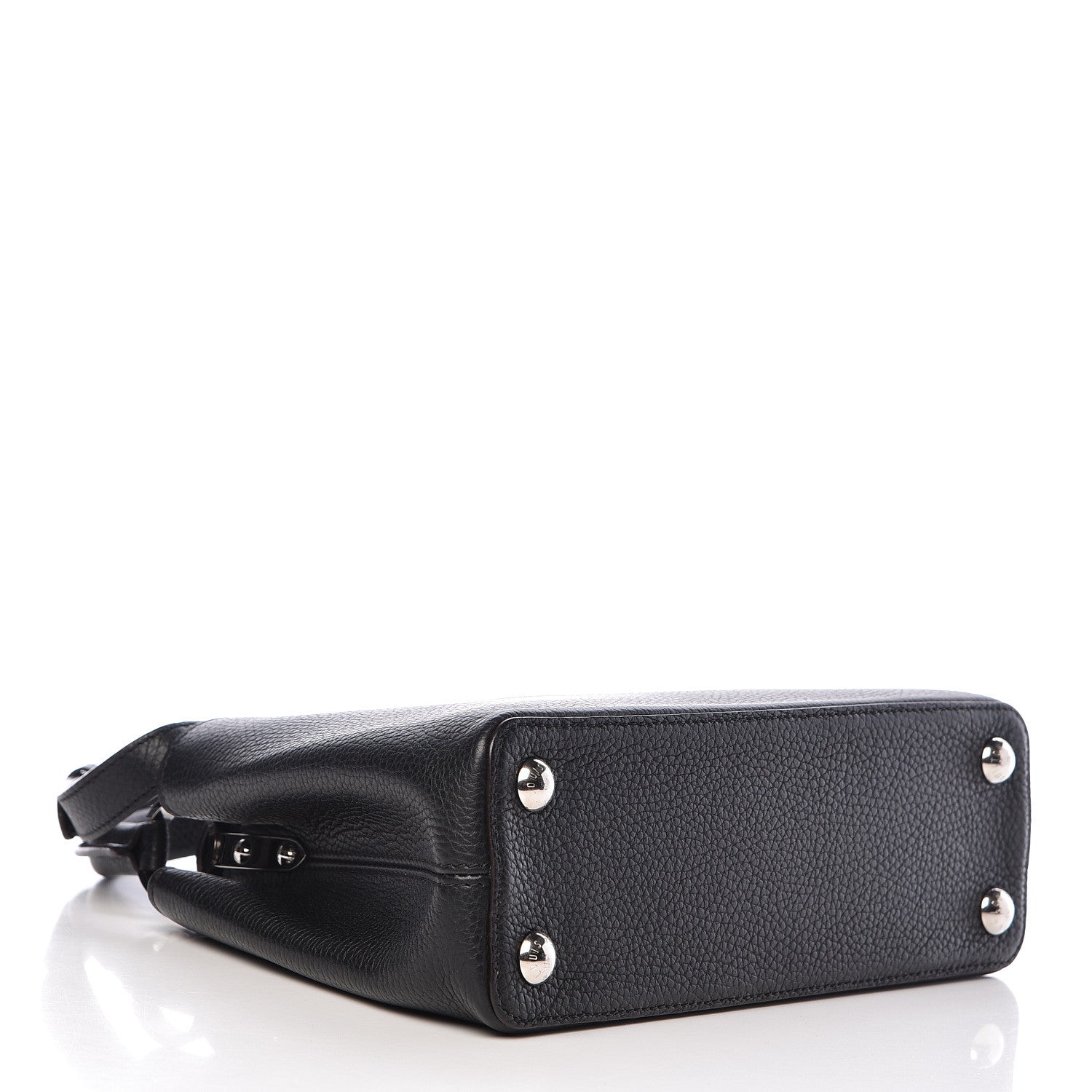 Louis Vuitton Taurillon Capucines BB Black 4 of 9