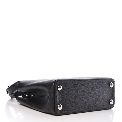 Louis Vuitton Taurillon Capucines BB Black 4 of 9