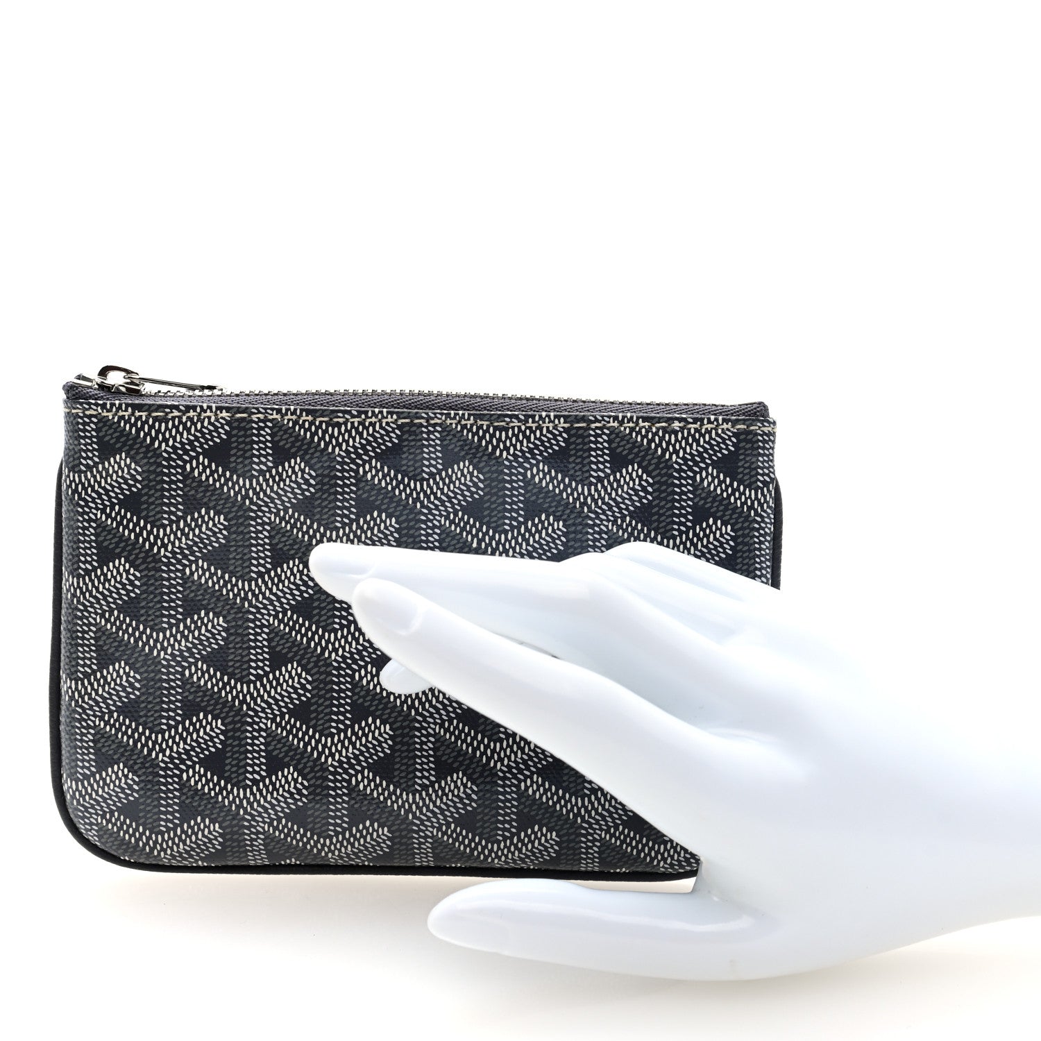 Goyard Goyardine Mini Senat Pochette Grey 2 of 7