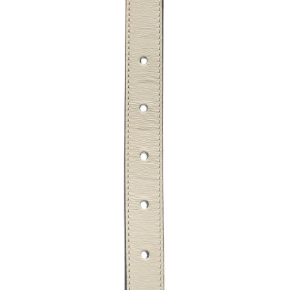 Gucci Calfskin Double G 20mm Belt 105 42 Mystic White 3 of 5