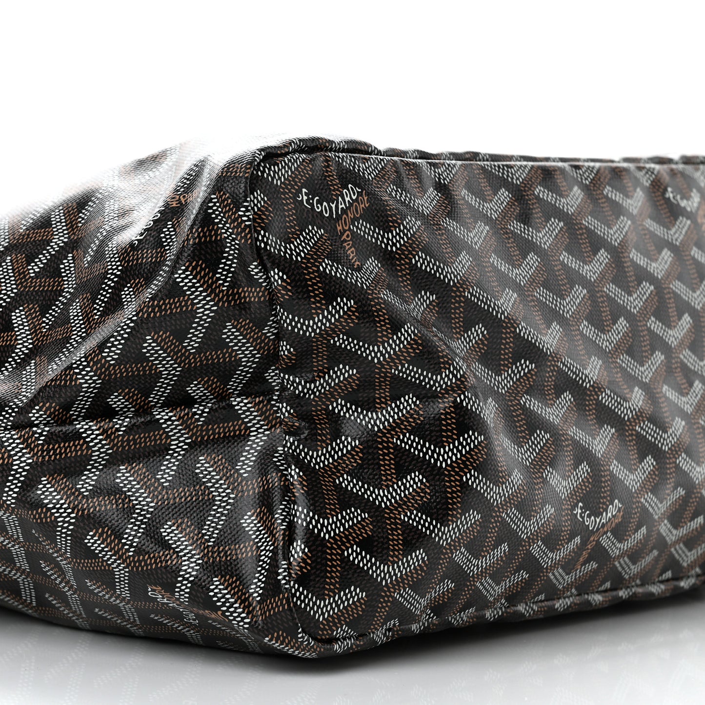 Goyardine Saint Louis PM Black Gold