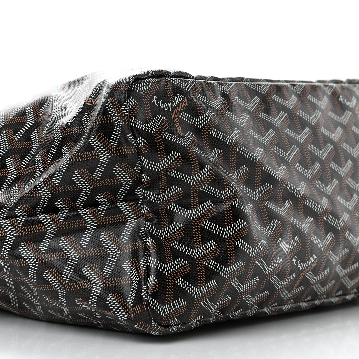 Goyard Goyardine Saint Louis PM Black Gold 10 of 11