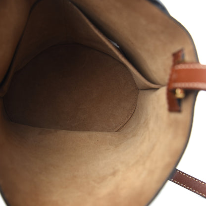 Loewe Calfskin Gate Bucket Bag Steel Blue 5 of 9