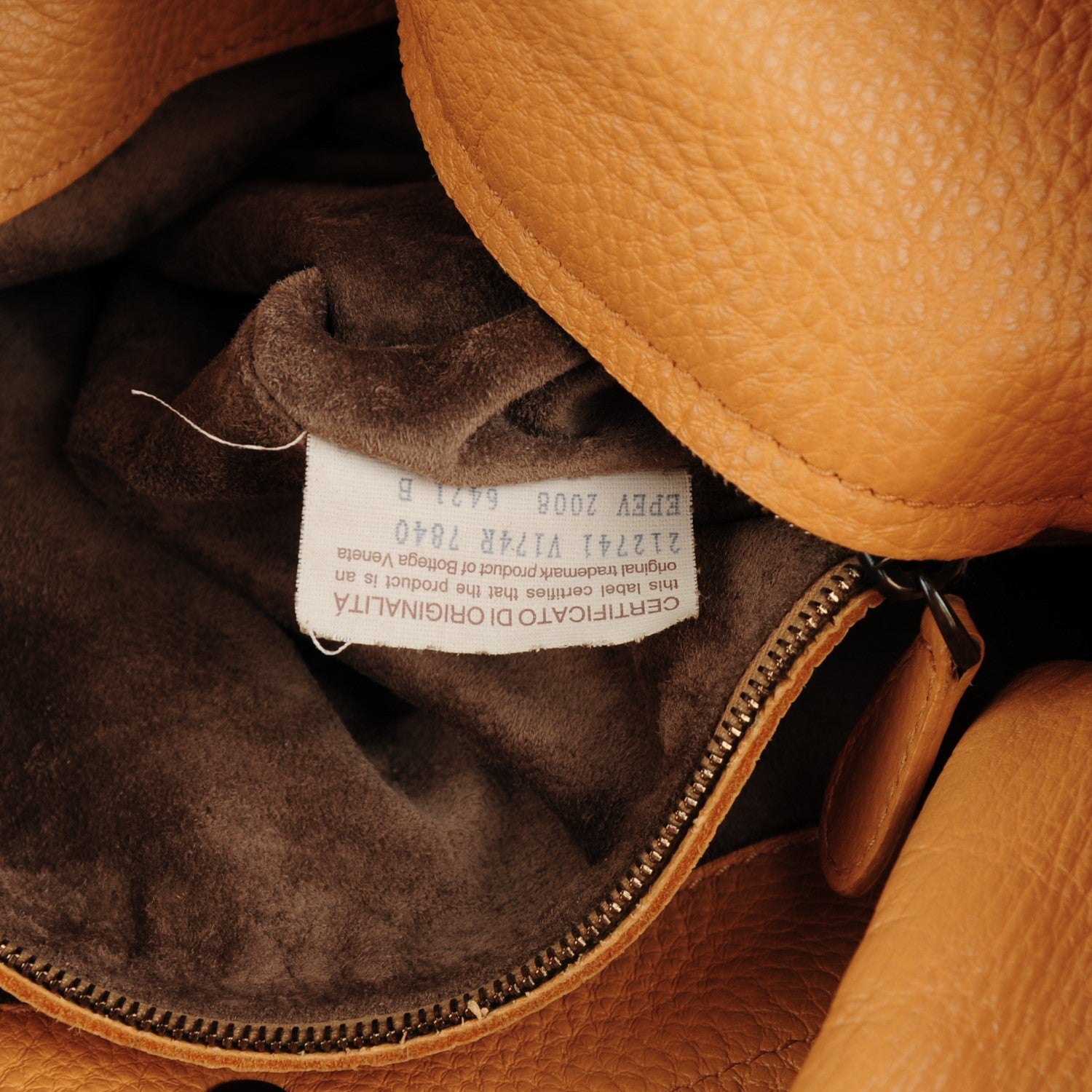 Bottega Veneta Cervo Deerskin Large Hobo Carmel 9 of 9